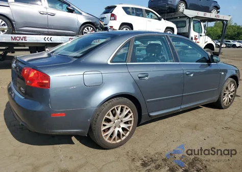 2008 Audi A4 2.0T Quattro from USA, damaged, VIN WAUDF78E88A134993